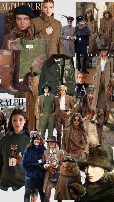 Lauren Core, English Country Fashion, English Outfit, Countryside Outfit, Collage Of Pictures, Ralph Lauren Girl, Countryside Fashion, Country Chic Outfits, British Country Style