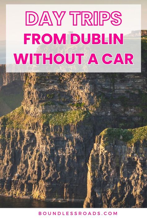 Explore the best day trips from Dublin that don’t require a car. Ideal for travelers wanting to see Ireland stress-free! Day Trips From Dublin, Ireland Itinerary, Giant’s Causeway, Irish Sea, Travel Safety, Amazing Day, The Best Day, Ireland Travel, Dublin Ireland