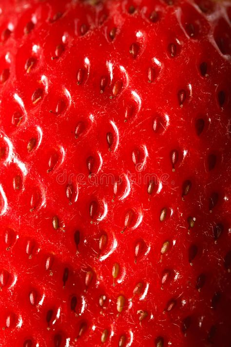 Strawberry Texture, Foto Macro, Geometry In Nature, Photoshop Digital Background, Food Texture, Creative Photoshop, Food Patterns, Texture Photography, Red Strawberry