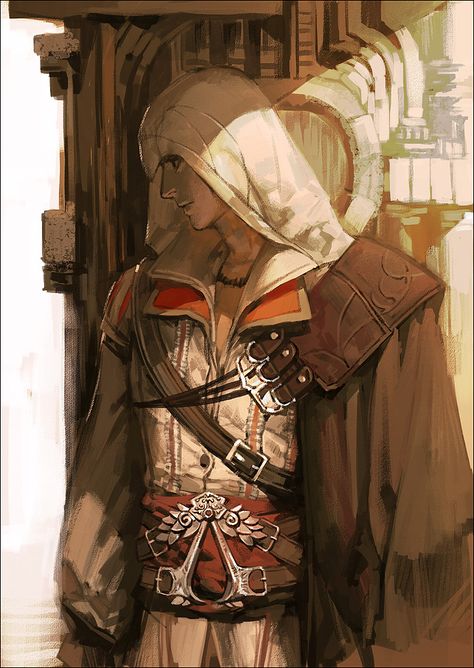 Ezio Auditore Da Firenze in Assassin's Creed II. My favourite outfit. Assassin's Creed Ezio Fanart, Assassins Creed 1, Assassin's Creed Ezio, Assassins Creed Ii, Ezio Auditore, Assassins Creed 2, Assassins Creed Series, Assassins Creed Artwork, Assassins Creed 3