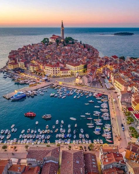 Rovinj is one of the beautiful and charming in Croatian seaside 🌞❤️🇭🇷 📍 Rovinj, Croatia 🇭🇷 Croatia Pictures, Rovinj Croatia, Visit Croatia, Vacation Goals, Croatia Travel, Zadar, Going On Holiday, Paradise On Earth, Destin Beach