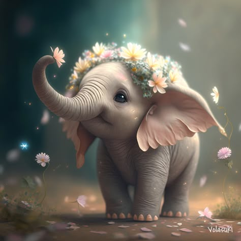 @volasuki • Instagram photos and videos Cute Elephant Art, Pink Elephants On Parade, Dots Painting, Elephant Wallpaper, Elephant Artwork, Elephant Poster, Diamond Dots, Elephant Pictures, Elephant Illustration