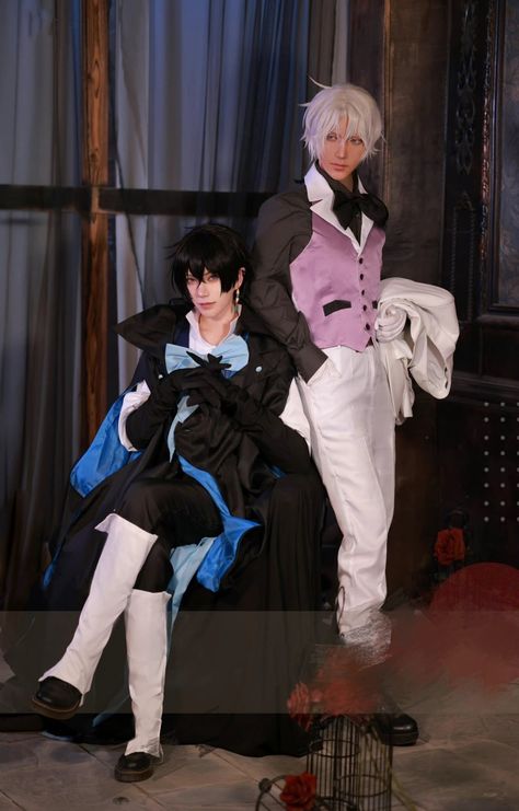 Case Study Of Vanitas Vanitas, Cosplay Couple, The Case Study Of Vanitas, Case Study Of Vanitas, Suit Cosplay, Amazing Cosplay, Halloween Carnival, Pose Reference Photo, Costume Outfits