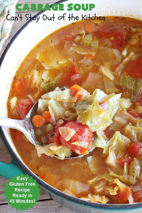 Basque Cabbage Soup Recipe, Basque Soup Recipe, Basque Soup, Crockpot Vegan, Cabbage Potato Soup, Easy Cabbage Soup, Boiled Cabbage, Campbells Soup Recipes, Cabbage Stew