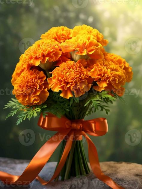 Orange Flowers Bouquet, Marigold Bouquet, Flower Arragement, Wedding Flowers Tulips, Carnation Bouquet, Flower Wedding Bouquet, Marigold Flowers, Flowers Tulips, Tulip Bouquet