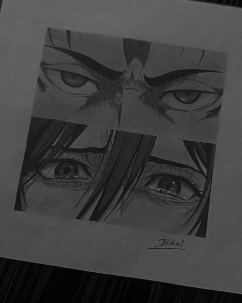 Eren And Mikasa Drawing, Love Pencil Sketch, Aot Mikasa, Eye Sketch, Eren And Mikasa, Beautiful Love Stories, Romantic Scenes, Anime Drawing, Sketches Easy