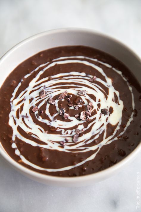 ••• Champorado Filipino Chocolate Rice Porridge Philippines Food Filipino Desserts, Champorado Filipino Recipe, Champorado Filipino, Champorado Recipe, Filipino Desert, Pagkaing Pinoy, Chayote Recipes, Philippine Food, Fish Rice