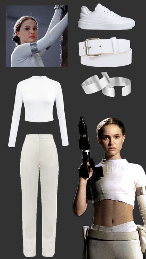 Padme inspired outfit #outfitinspo #starwars #disneyoutfit #disneybound #padmeamidala Diy Padme Costume, Starwars Outfit Ideas, Padme Disneybound Inspired Outfits, Starwars Disney Bounding, Padme Bounding, Starwars Inspired Outfits, Padme Inspired Outfits, Padme And Anakin Disneybound, Padme Amidala Outfits Halloween