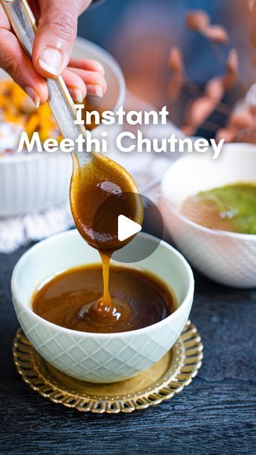 Mizna Khan | Family-Friendly Food on Instagram: "This Instant Meethi Chutney is a life saver for times when you realize last minute that you are out of meethi chutney. Or even if you want to make a quick and easy version. It takes only 5 minutes and your “chaats” will thank you for this.

The recipe below is for a smaller batch. You can easily double or multiply the ingredients to make a bigger batch.

• 50gm (1/4 cup) brown sugar
• 125ml (1/2 cup) water
• 15gm (1&1/2 Tbsp) amchur powder (also called dry mango powder)
• 1/2 tsp ginger powder 
• 1/2 tsp cumin powder 

➡️ In a saucepan add the brown sugar, along with the water. Bring it to a boil, then simmer and stir until the sugar dissolves.
➡️ Gradually add the amchur powder while stirring with a whisk to avoid lumps. The heat remains lo Amchur Chutney, Meethi Chutney Recipe, Amchur Powder, Mango Powder, Ginger Powder, Dried Mangoes, Chutney Recipes, Indian Recipes, When You Realize