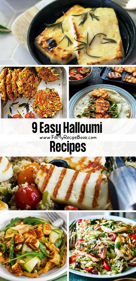 We share a few easy halloumi recipe ideas to create for meals or dinners and lunches, salads or burritos, and others to choose from. Keto Haloumi Recipes, Butter Halloumi Curry, Meals With Halloumi, Halloumi Lunch Ideas, Haloumi Appetizers, Easy Halloumi Recipes, Recipe With Halloumi, Baked Halloumi Recipes, Halloumi Wraps Recipes