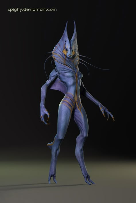 Alien Character Art, Alien Humanoid, Humanoid Alien, Scifi Alien, Female Alien, Alien Ideas, Alien Artwork, Alien Queen, Humanoid Creatures