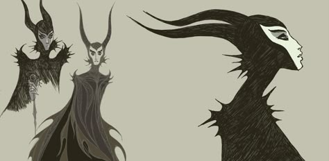 Dark Disney Maleficent Character Design, Maleficent Genderbend, Maleficent Concept Art, Maleficent Design, Maleficent Fairies, Disney Genderbend, Maleficent Art, Creature Character, W.i.t.c.h Fanart