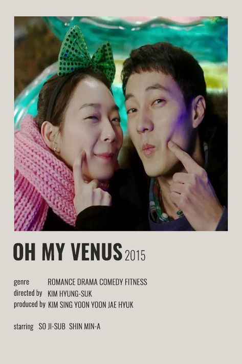 Oh My Venus kdrama wall poster indie Oh My Venus Kdrama Poster, Oh My Venus Kdrama, Kdrama Posters, Kdrama List, Oh My Venus, Korean Drama Series, Watch Drama, Film Posters Minimalist, Drama Tv Shows