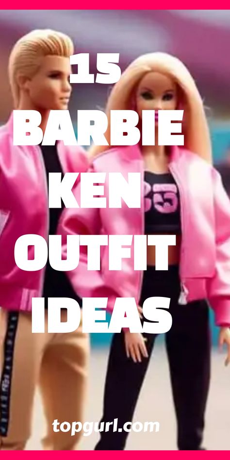 Amplify your Barbie playtime with Ken’s outfit transformations that promise endless adventures and style inspirations… Barbie Day Spirit Week School, Barbie Dress Up Ideas For School, Barbie Vs Ken Spirit Day, Diy Ken Costume, Ken Outfits Barbie Movie, Barbie And Ken Outfit Ideas, Barbie Vs Ken Spirit Week, Ken Outfit Halloween, Ken And Barbie Costume