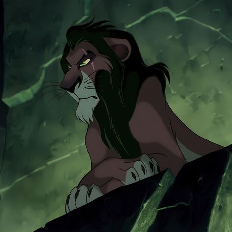 Young Scar Lion King, Fine Fictional Characters, Scar Pfps Lion King, Scar Lion King Pfp, Scar Lion King Aesthetic, Disney Scar Lion King, Kovu Lion King, Scar From Lion King, Scar Rey Leon