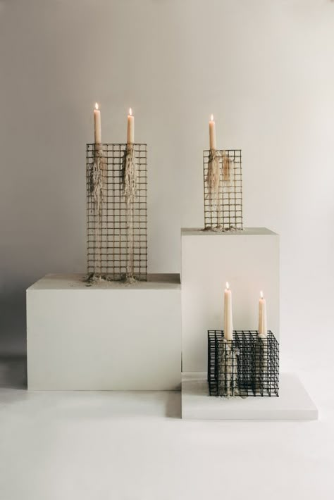 Boca do Lobo Master Interviews: Meet The Interior Designer Héctor Esrawe Candle Trends 2023, Unique Christmas Decor, Metal Lattice, Round Candles, Metal Grid, Candle Displays, Deco Floral, Tron, Design Inspo