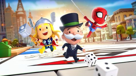 Assemble! Marvel is here. Monopoly Go, Monopoly, Marvel