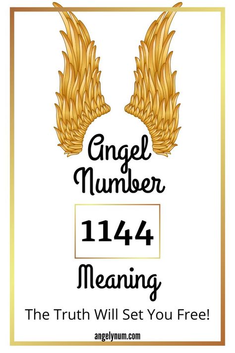 1144 Angel Number Meaning Love, Angel Number 1144 Meaning, 1144 Angel Number Meaning, 1144 Angel Number, Angel Number Meanings, Number Meanings, Angel Number, Angel Numbers, Set You Free