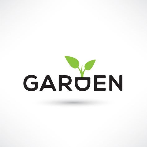 Garden Services Logo, Garden Logo Design Ideas Branding, Plants Logo Design, Logo Garden Design, Garden Logo Design Ideas, Garden Typography, Plant Shop Logo, Greenhouse Logo, Garden Logo Design