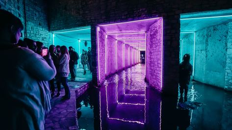 The sixth edition of Creek Show in Austin, United States, will display light-based art installations by six design teams, from November 7–17, 2019. Bamboo Art Installation, Poetic Photography, Bamboo Art, Reading Art, World Photography, Art Installation, Art Installations, Light Installation, Light Display