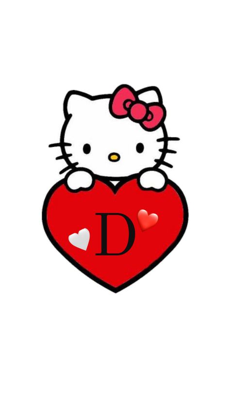 Hello Kitty Guatemala, I Love My Boyfriend Hello Kitty, Hello Kitty And Her Boyfriend, D Heart, Hello Kitty Imagenes, Pink Wallpaper Hello Kitty, Disney Canvas Art, Disney Canvas, Hello Kitty Themes