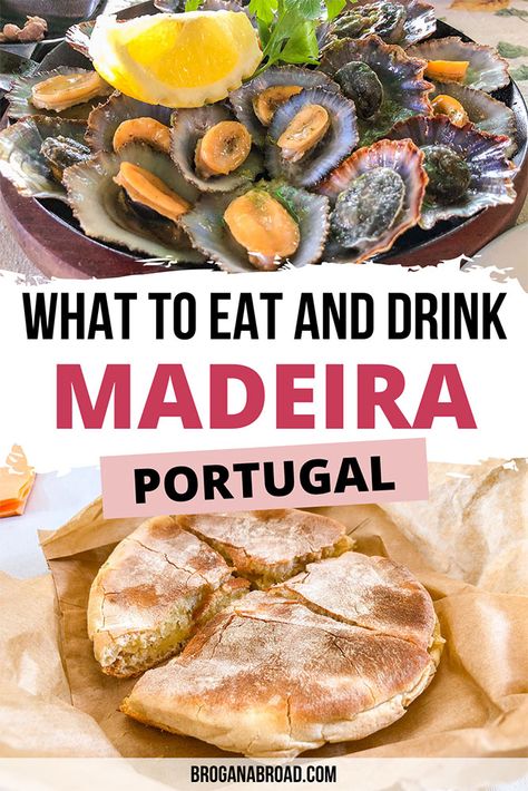 Food to try in Madeira | Best Traditional Madeira Food | Traditional Madeira Dishes | Madeira Food to try when travelling to Madeira | Typical Madeira Food to try in Madeira | Guide to Madeira Food | Madeira Food Guide #Madeira #portugal #travel Maderia Portugal, Madeira Food, Transatlantic Cruise, Portugal Food, Food To Try, Food Traditional, Vacation 2024, Portugal Vacation, Island Food