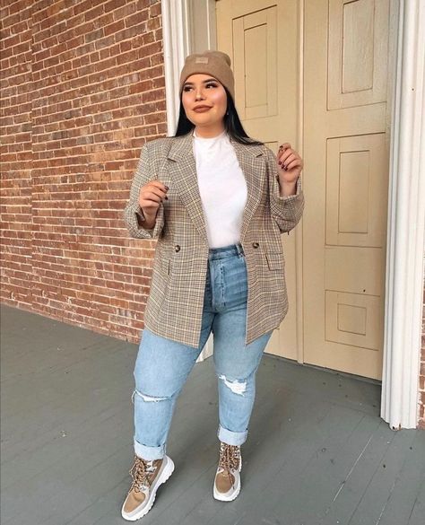 Autumn Outfits Curvy, Curvy Casual Outfits, Outfits Gorditas, Plus Size Winter Outfits, Plus Size Looks, Plus Size Fall Fashion, Plus Size Fall Outfit, Look Plus Size, Stylish Work Attire