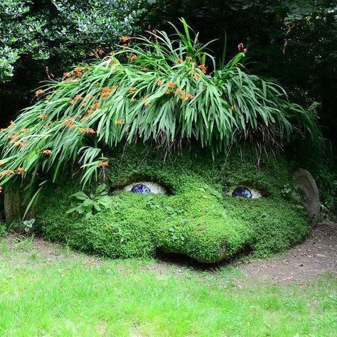 Lost Gardens Of Heligan, Lost Garden, Topiary Garden, Garden Sculptures, Topiaries, Green Art, Outdoor Art, Land Art, Garden Paths