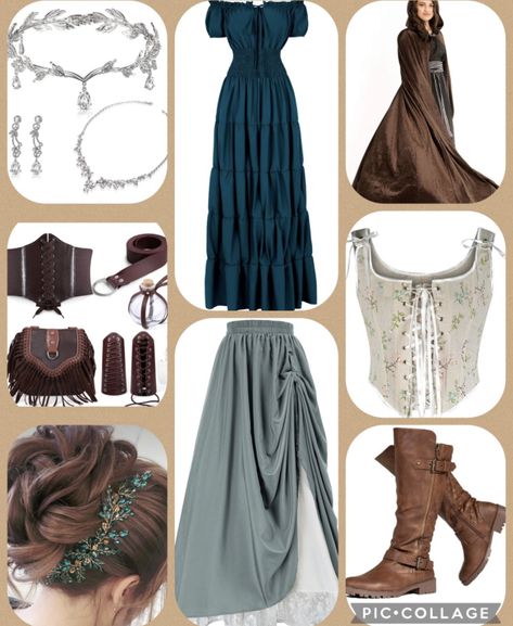 Ren Faire Apothecary, Mid Evil Times Outfits, Ren Fest Costumes Women Shoes, Comfortable Ren Faire Outfit, Ren Fest Cosplay, Blue Renfaire Outfit, Teal Pirate Outfit, Warrior Princess Ren Faire, Rennisance Faire Costumes Women