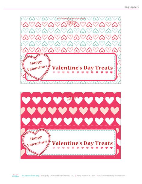 Red Heart Cookies, Valentine's Printables, Valentines Day Bags, Candy Bag Toppers, Treat Toppers, Valentines Printables Free, Valentines Day Cookies, Bag Topper, Cookie Packaging