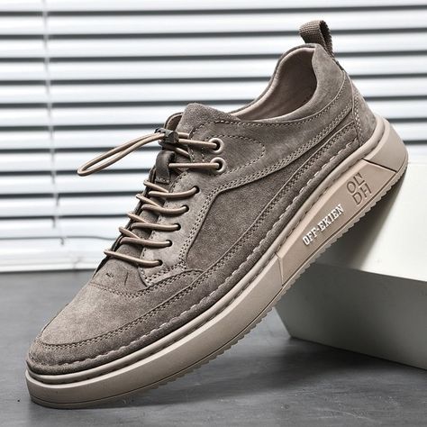 Men Shoes Aesthetic, White Oxford Shoes, Leather Shoe Laces, Mens Business Casual, Shoes Aesthetic, Mens Walking Shoes, Casual Leather Shoes, Business Shoes, Genuine Leather Shoes