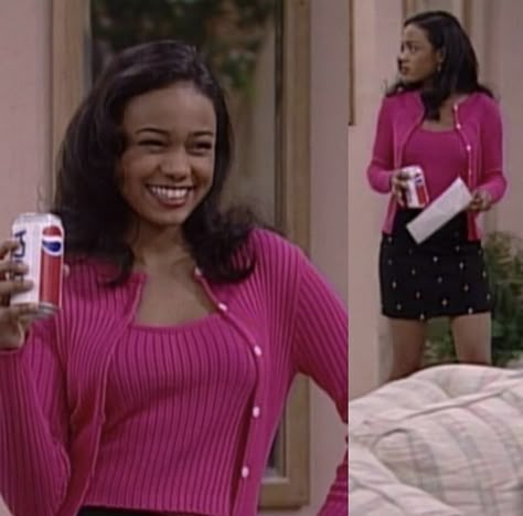 Ashley Banks Outfits 90s, 90s It Girl, Ashley Banks Outfits, Black 90s Fashion, Fran Fine Outfits, Tatyana Ali, Ashley Banks, 90’s Outfits, Katerina Petrova