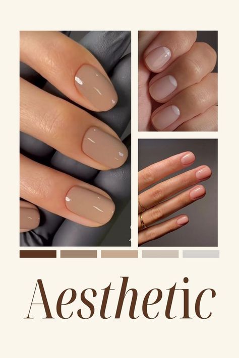 Late summer nails with elegant colors and autumn-inspired designs. Translucent Nail Polish, Late Summer Style, Late Summer Nails, French Manicure At Home, Diy French Manicure, Nail Polish Natural, Nude Gel Polish, Summer Nails Ideas, Latest Summer Fashion