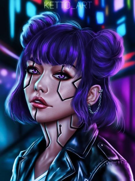 Cyberpunk Makeup Aesthetic, Cyberpunk Inspired Makeup, Cyberpunk Face Paint, Cyberpunk Cosplay Female, Cyberpunk Makeup Ideas, Apocalypse Makeup, Cybergoth Makeup, Cyberpunk Halloween, Cyberpunk Girl Art