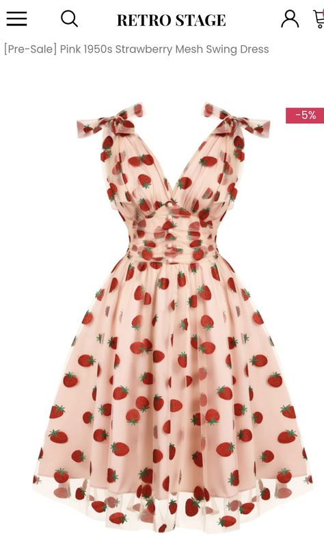 Pink 1950s strawberry mesh swing dress, $59.99 on retro-stage.com After Wedding Party Dresses, Aesthetic Outfits Autumn, Casual Outfit Winter, Autumn Outfits Ideas, Winter Outfit Aesthetic, Trend Outfits, Outfit Sport, Winter Party Outfit, Winter Outfits For School