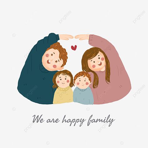 My Happy Family Drawing, Family Bonding Drawing, Family Images Cartoon, Family Illustration Simple, Cute Family Wallpaper, Family Illustration Art Drawings, Family Design Illustration, Family Sketch Illustration, Family Cartoon Pictures