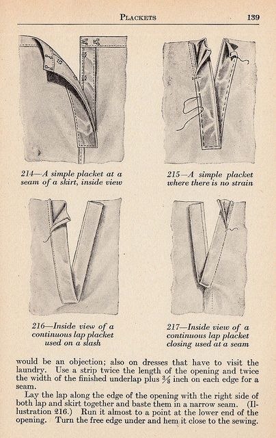 how to sew a placket How To Sew Sleeve Placket, Types Of Plackets, Placket Pattern, Wrap Blouse Pattern, Dressmaking Tutorials, Handmade Shoes Pattern, Heirloom Stitching, Dress Making Tutorial, Uniform Skirt