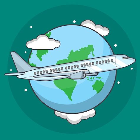 Animated Airplane, Globe Animation, Airplane Cartoon, Flight Logo, Cartoon Plane, Airplane Illustration, Paw Patrol Decorations, Legs Mehndi Design, Social Projects