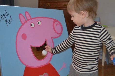 Top 10 "Oink Oink" Peppa Pig Birthday Party Ideas Peppa Pig Party Games, Pig Birthday Party Decorations, Peppa Pig Games, Pig Birthday Decorations, Peppa Pig Birthday Party Ideas, Pig Birthday Party Ideas, Peppa Birthday, Peppa Pig Birthday Party Decorations, Greta Gris