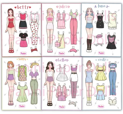 DIY Paper Doll Crafting: Free Templates to Download