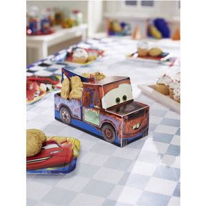 Hallmark Party Disney Cars Snack Caddy Snack Caddy, Cars Mater, Cars Party Favors, Kids Table Set, Disney Cars Party, Tow Mater, Disney Cars Birthday, Cars Birthday Party Disney, Car Birthday Theme