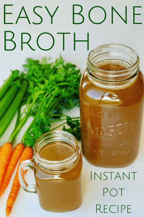 Instant Pot Bone Broth That Changed My Life! - Peter's Food Adventures Chicken Broth Instant Pot, Broth Instant Pot, Instant Pot Bone Broth, Chicken Broth Recipe, Bone Broth Instant Pot, Homemade Chicken Broth, Make Chicken Broth, Chicken Broth Recipes, Homemade Bone Broth