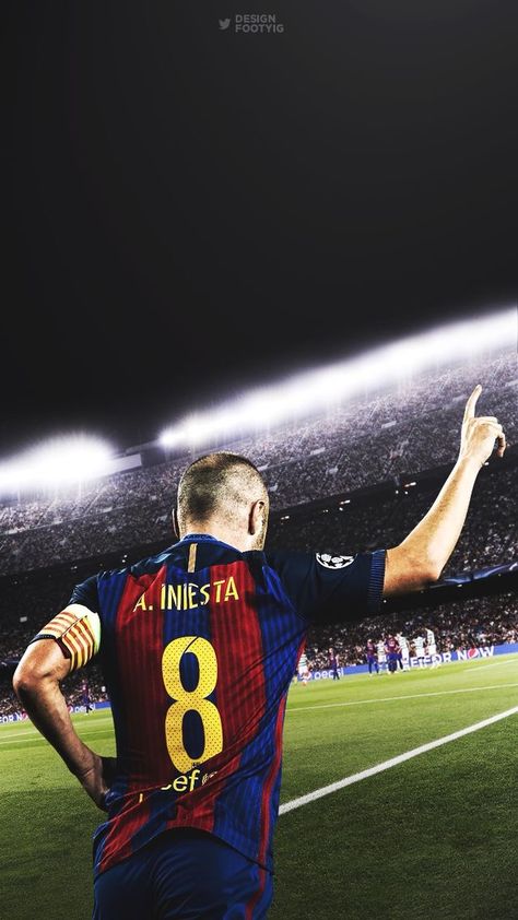 Andres Iniesta. Andres Iniesta Wallpapers, Iniesta Wallpapers, Iniesta Barcelona, Xavi Iniesta, Fc Barcelona Wallpapers, Lionel Messi Barcelona, Football Players Photos, Barcelona Players, Football Photography