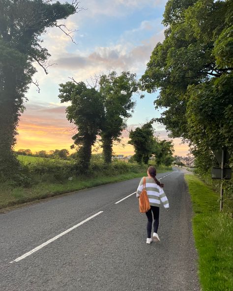 sunset aesthetic, sunset, sunrise, ireland, irish aesthetic, candid photo, insta inspo, instagram story, countryside, pic inspo, summer inspo, summer aesthetic Ireland Summer Aesthetic, Irish Summer Aesthetic, Irish Summer, Irish Aesthetic, Ireland Aesthetic, Summer Instagram, Summer Camp, Newcastle, Summer Girls