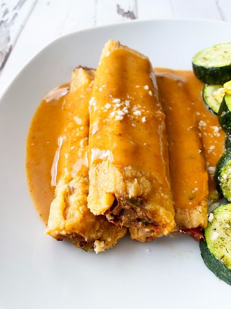 Cheesy Tamale Sauce — The Skinny Fork Tamale Sauce, Celery Snacks, Butternut Squash Apple, Salt Free Seasoning, Snack Craving, Chili Bowl, Cooked Apples, Cheesy Sauce, Crockpot Beef