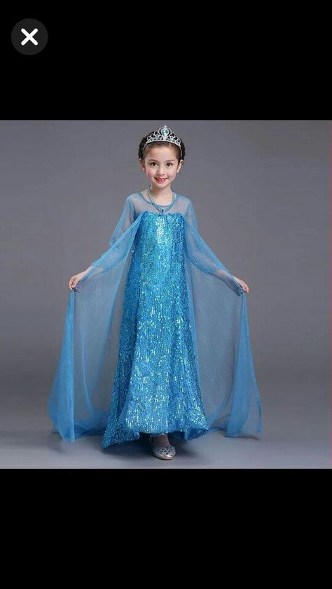 Frozen Princess Dress, Elsa Halloween Costume, Princess Elsa Dress, Frozen Elsa Dress, Frozen Dress, Elsa Costume, Child Clothes, Frozen Costume, Elsa Dress