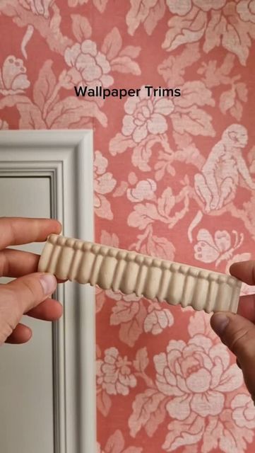 Wallpaper Picture Frame Moulding, Wallpaper Picture Frame, Decwood Mouldings, Moulding Wallpaper, Last Wallpaper, Drunken Monkey, Wallpaper Hallway, Picture Frame Moulding, Statement Wallpaper