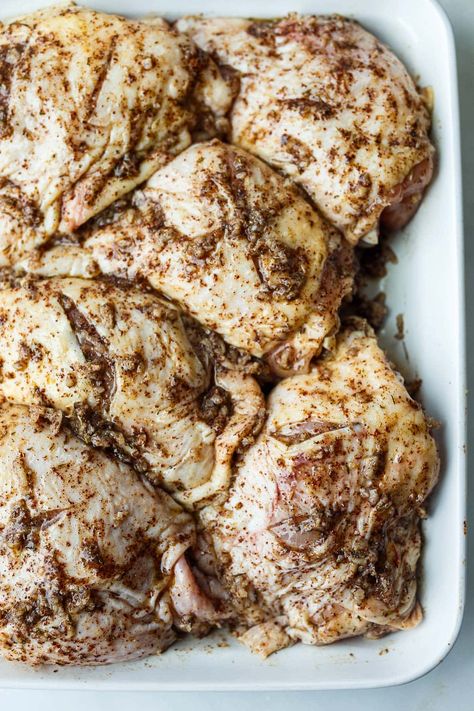 Sumac Chicken | Feasting at Home Keto Middle Eastern Recipes, Recipes With Sumac Spice, Sumac Chicken, Sumac Recipes, Sumac Spice, Feasting At Home, Recipe With Lemon, One Pan Dinner, Chicken Legs