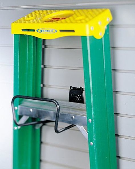 Garden Hose Storage Ideas, Hose Storage Ideas, Garden Hose Storage, She Shed Decor, Garage Storage Inspiration, Kayak Storage Rack, Storage Ideas Diy, Ladder Storage, Garage Storage Shelves