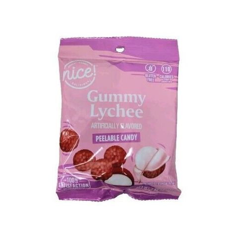 New! Four Nice Gummy Lychee Peelable Candy. 2 82 Oz Each. New Flavor! was just added to eBay. Check it out! #eBay #eBaySeller Peelable Candy, New Flavour, Gummy Candy, Something Sweet, Sweet Treat, Chocolate Candy, Chocolate Recipes, Ebay Seller, Check It Out